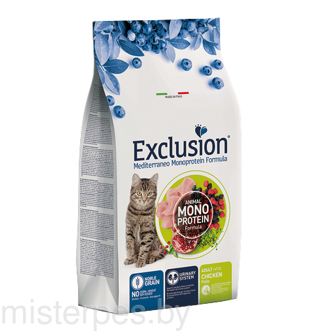 Exclusion Monoprotein Noble Grain Adult Cat (Курица)