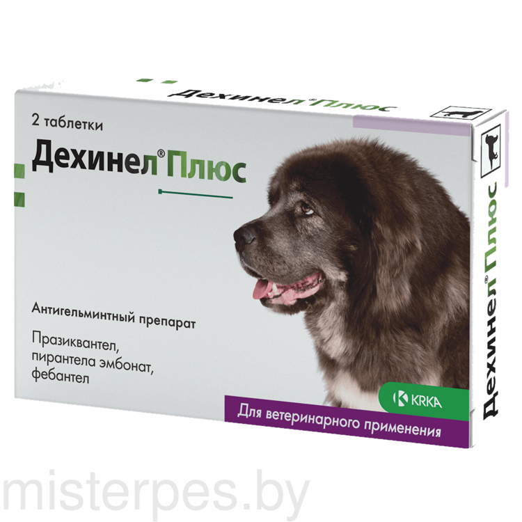 ДЕХИНЕЛ ПЛЮС для собак крупных пород 1 таблетка