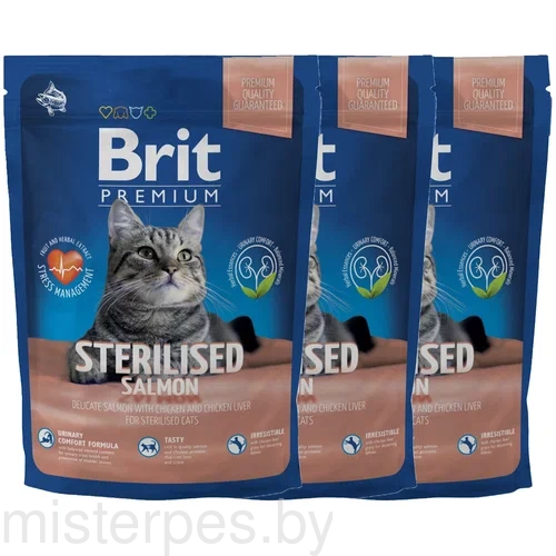 Brit Premium Cat Sterilised Salmon & Chicken