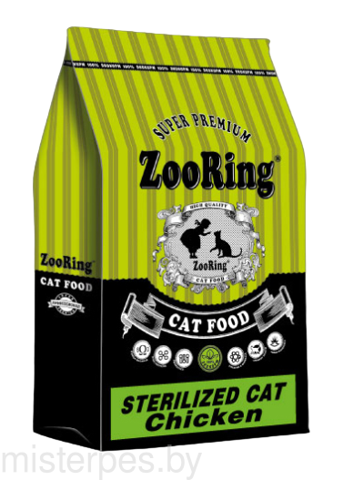 ZooRing Sterilized Adult Cat Chicken (Цыпленок)