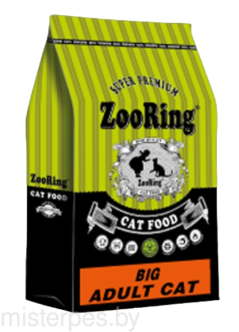 ZooRing Big Adult Cat  (с глюкозамином и хондроитином)