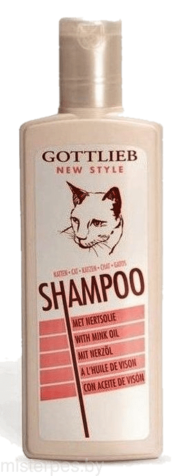 GOTTLIEB Шампунь с норковым маслом для кошек