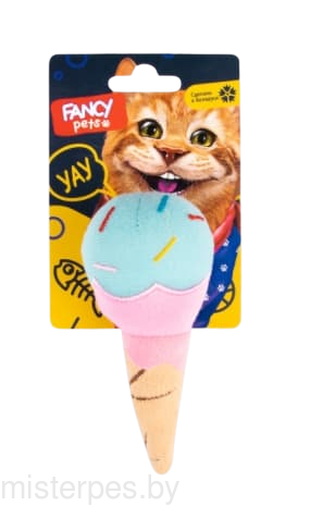 Fancy Pets Игрушка для животных  "Мороженое" (со звуком)
