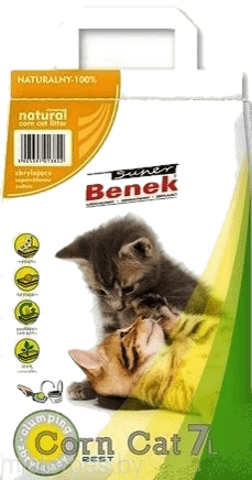 Super Benek "Corn Cat" кукурузный 35л (22 кг)