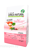 Unica Natura Unico Mini (Семга, рис и горох)