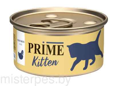 Prime Kitten Консервы (Паштет из курицы)