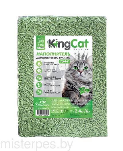 KingCat Green Tea Тофу Чай