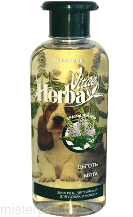 Herba Vitae Шампунь дегтярный для кошек и собак