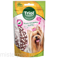Triol Мини-косточки для мини-собак из утки DENTAL