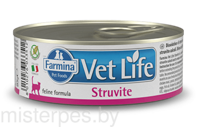Консервы Farmina Vet Life Natural Diet Cat Struvite
