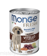 Monge Fresh Puppy Veal/Veget