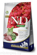 FARMINA N&D DOG QUINOA DIGESTION LAMB