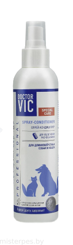Спрей-кондиционер Doctor VIC для длинношерстных собак и кошек
