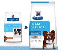 Hill's Prescription Diet Derm Defense Skin Care для собак, курица 12кг