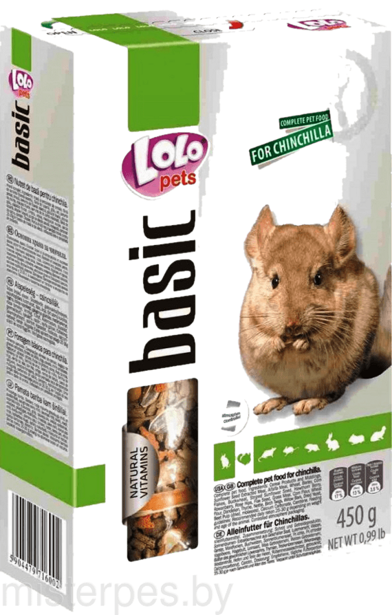 Lolo Pets Корм для шиншилл Lolo Pets Корм для шиншилл