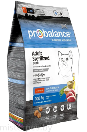 ProBalance Cat Sterilized (Утка)