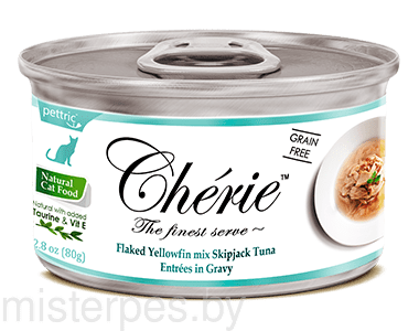 Pettric Cherie хлопья тунца в подливке