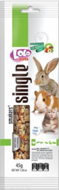 LOLO PETS Weekend Style Smakers с орехами для грызунов (45 г)