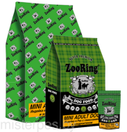 ZooRing Adult Mini Dog (Индейка, рис)