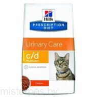 Hill's Prescription Diet c/d Multicare Urinary Care для кошек, с курицей