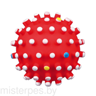 Игрушка резиновый мяч  с шипами