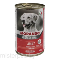 Morando cane chunks Dog Professional Beef, 405г
