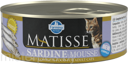 Farmina Matisse Cat Mousse Sardine, 300 г