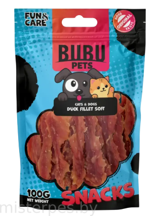 Bubu Pets Вяленая утиная грудка