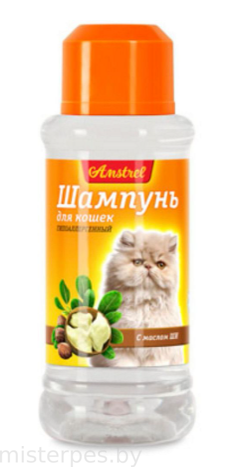 Amstrel Шампунь гипоаллергенный для кошек (масло ши)