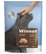 Winner для кошек домашнего содержания с курицей