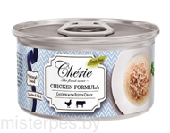 Cherie Chicken Formula Куриное филе с кусочками говядины в соусе