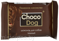 Шоколад темный "Choco Dog", 15 г