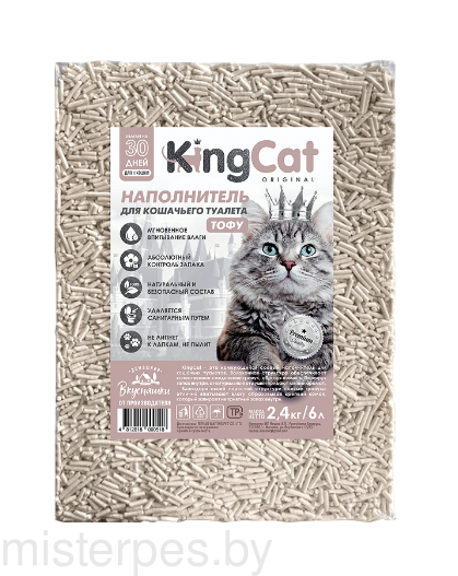 KingCat Original Тофу без запаха