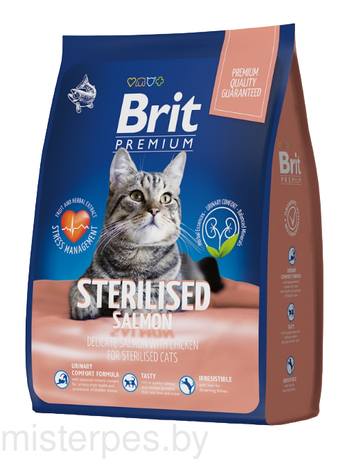 Brit Premium Cat Sterilised Salmon & Chicken