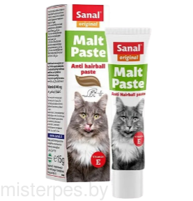 Sanal Мальт паста для кошек