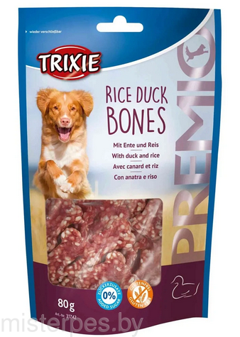 Trixie Premio Косточки из утиного мяса с рисом