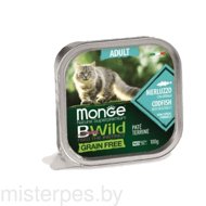 Monge Natural Super Premium BWild (треска)