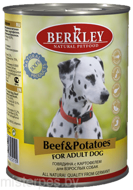 Berkley Говядина с картофелем для взрослых собак