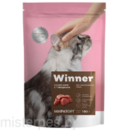 Winner  для стерилизованных кошек с говядиной