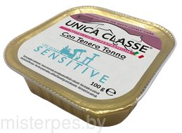 Unica Classe Sensitive Паштет с тунцом для кошек