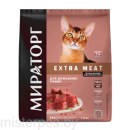 Winner Extra Meat для домашних кошек с говядиной