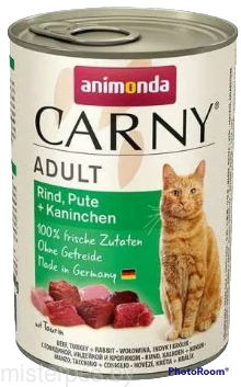 Animonda Carny Adult (с говядиной, индейкой и кроликом)