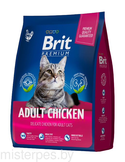 Brit Premium Cat Adult Chicken 8 кг