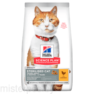 Hill's Science Plan Sterilised Cat для кошек и котят (курица)