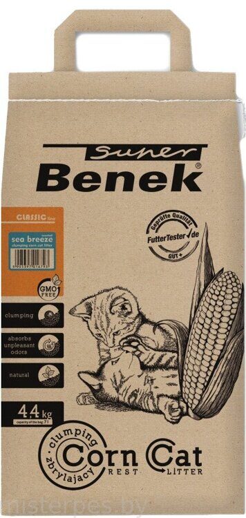 Super Benek "Corn Cat" кукурузный (Морской бриз)