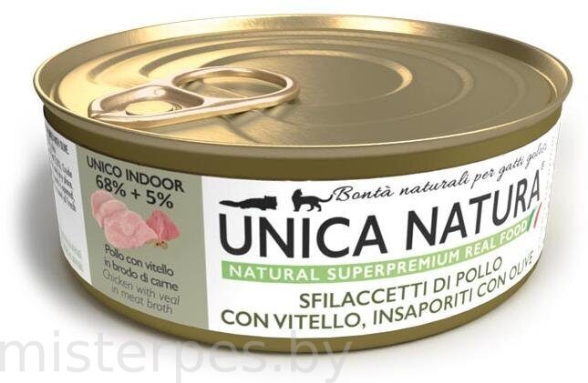 Unica Natura UNICO INDOOR Куриное филе со свининой