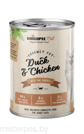 Chicopee Adult Cat (Утка с курицей)