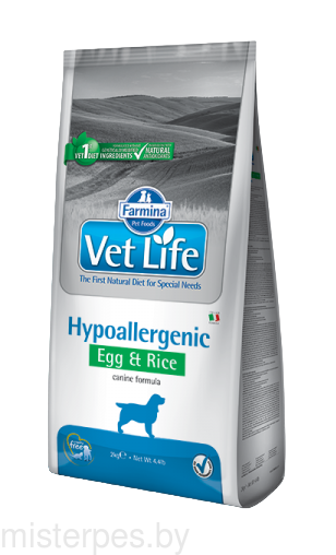 FARMINA Vet Life Dog Hypoallergenic Egg & Rice