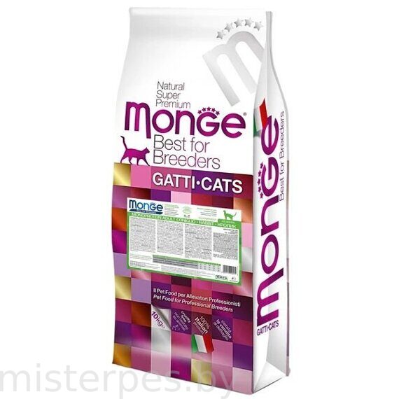 Monge Cat Monoprotein Adult для кошек (Кролик) Monge Cat Monoprotein Adult для кошек (Кролик)