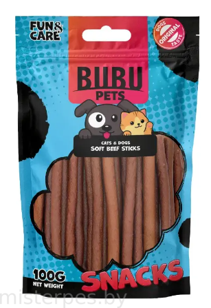 Bubu Pets Палочки из говядины, мягкие